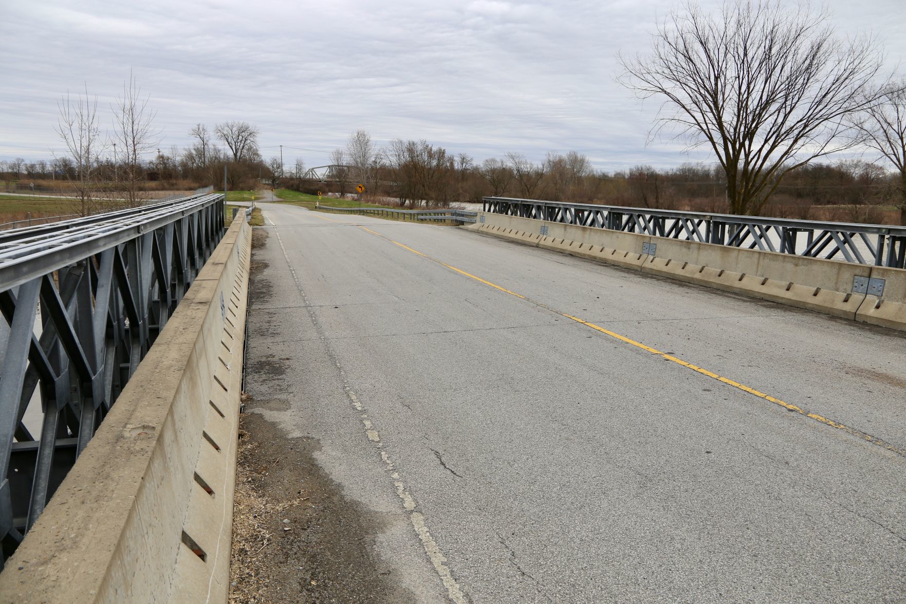 Industrial site bridge